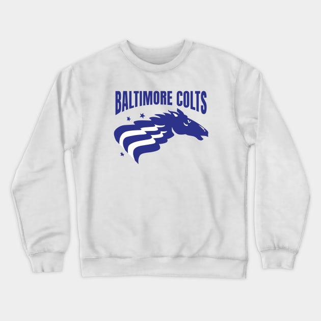 Defunct Baltimore Colts CFL Football 1995 Crewneck Sweatshirt by LocalZonly